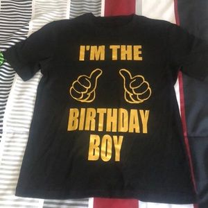 Birthday boy T shirt